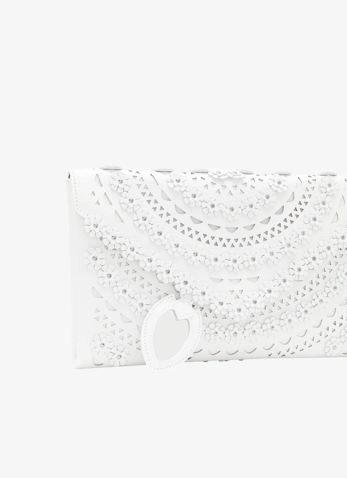 Oum 26 Clutch ALAÏA WHITE OUM 26 CLUTCH